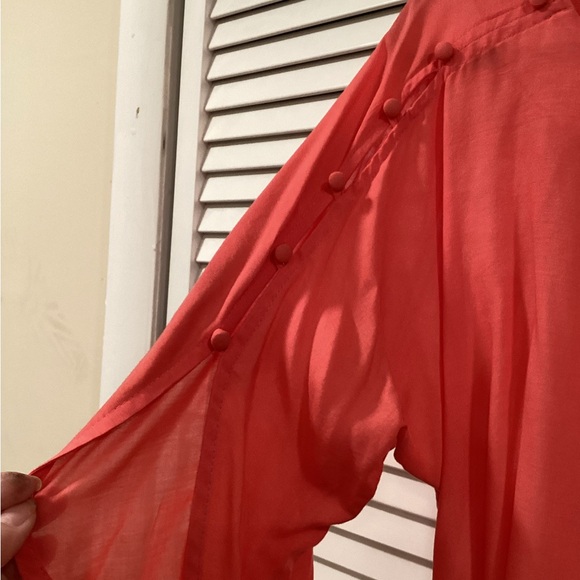 Maeve Braxton Button Sleeve Blouse S @anthropologie - Picture 3 of 9